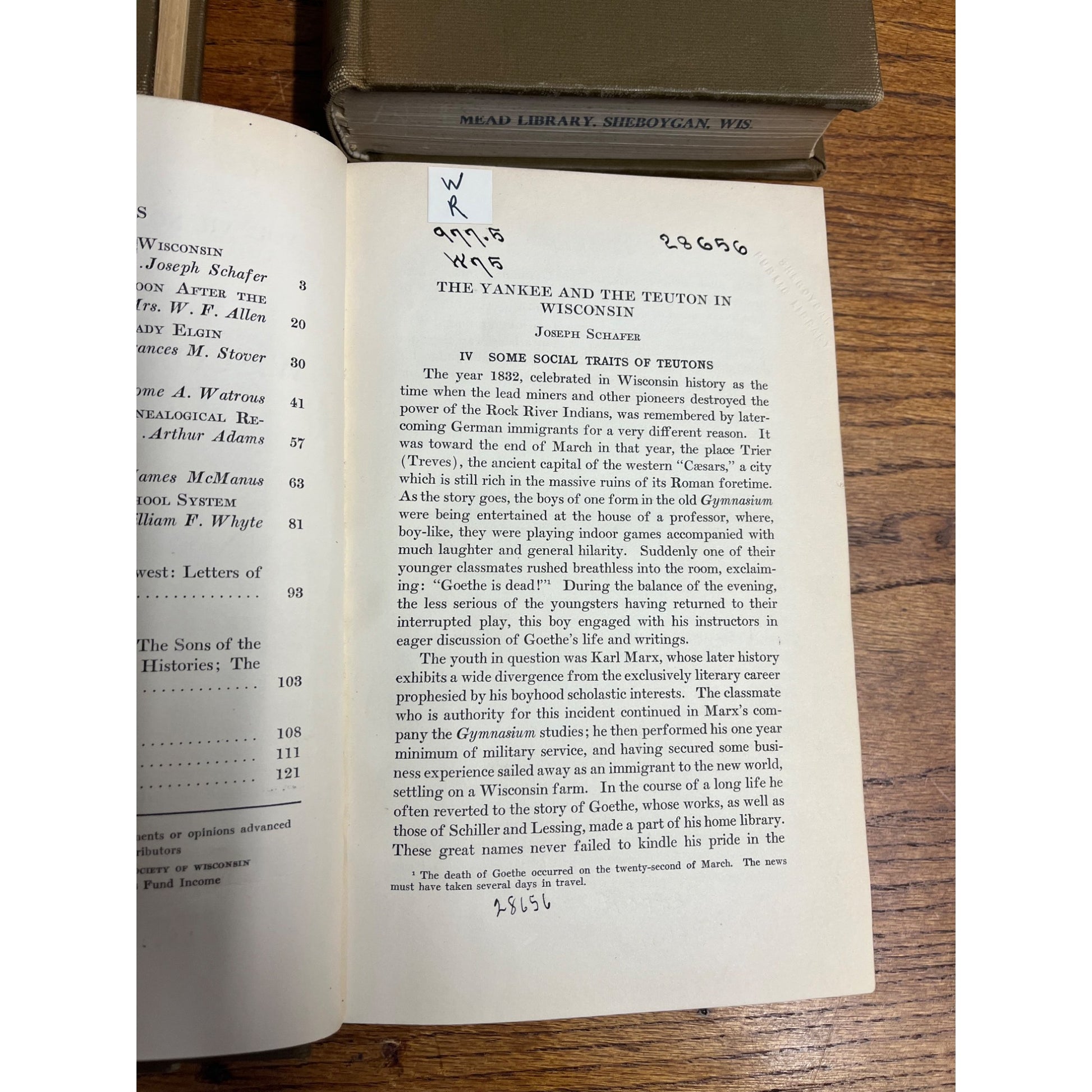 The Wisconsin Magazine of History BOUND Hardcover Books 1919 to 1924