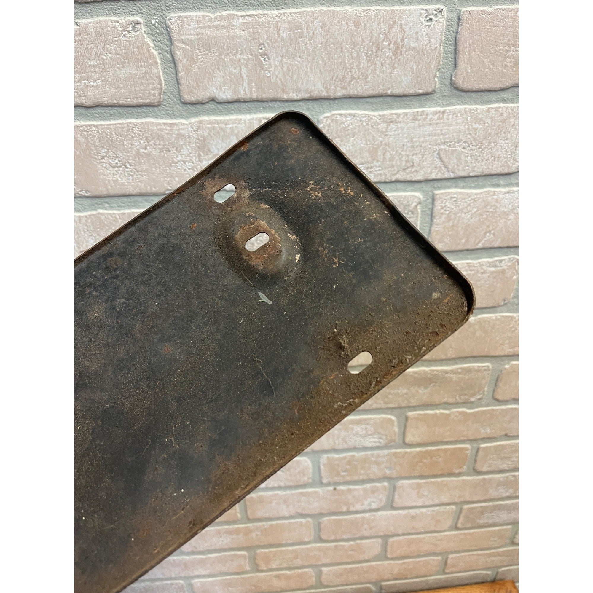 Antique Early Automobile License Plate Bracket Holder Pre-War Hot Rat Road Car