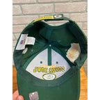 Green Bay Packers Four Time Super Bowl Champions Hat Cap Reebok - Like New