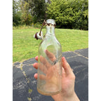 Vintage Blob 1890s Clear Citrate Of Magnesia Bottle Embossed WENS 8"