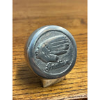 Vintage 1940s Indian Motorcycle Chief Polished Aluminum Gearshift Knob
