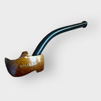 Vintage Holland Dutch Wooden Shoe Smoking Tobacco Pipe Miniature