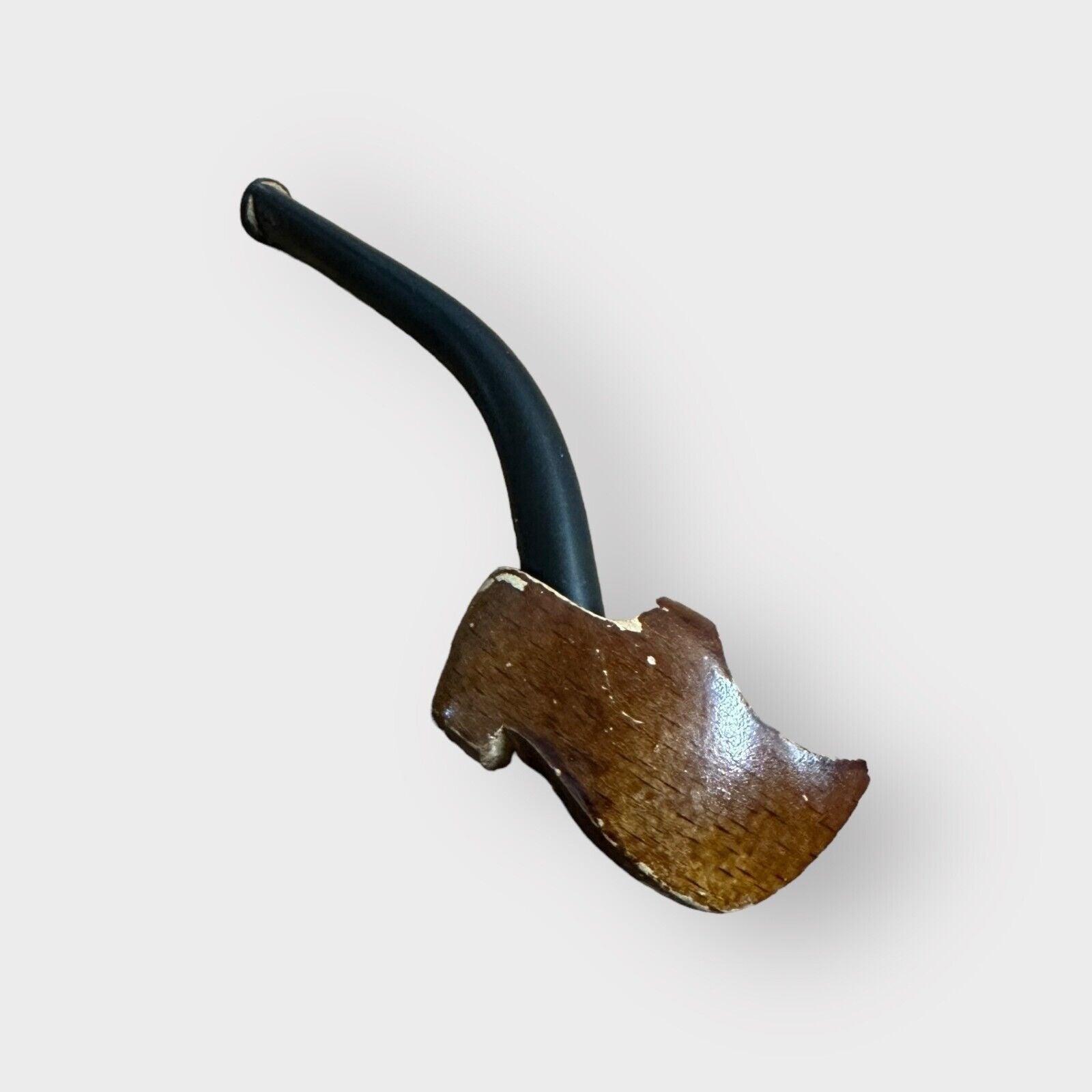 Vintage Holland Dutch Wooden Shoe Smoking Tobacco Pipe Miniature