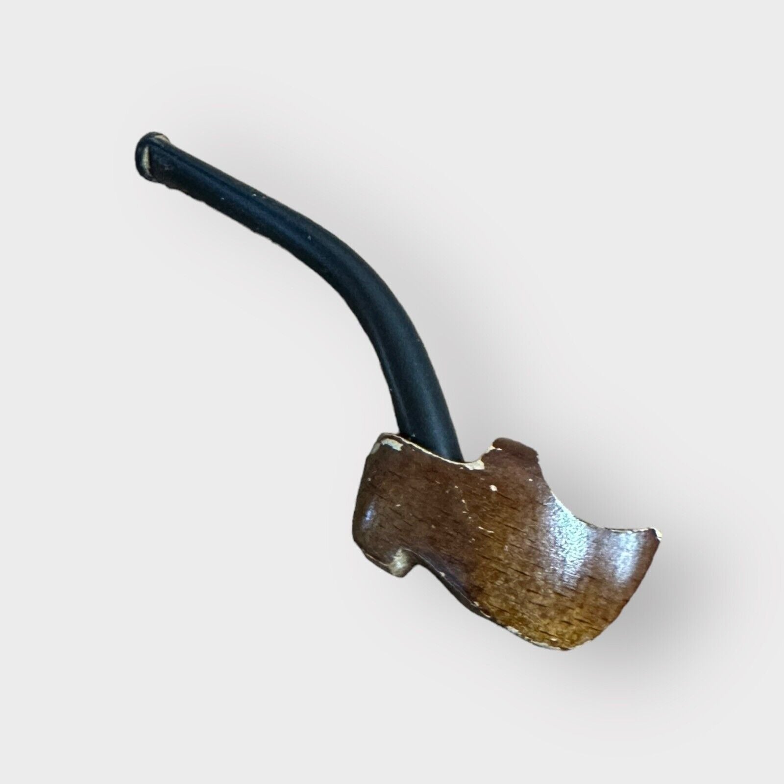 Vintage Holland Dutch Wooden Shoe Smoking Tobacco Pipe Miniature