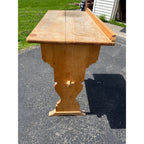 Antique Victorian Standing Writing Desk Primitive Pine Clerk School Desk c.1900