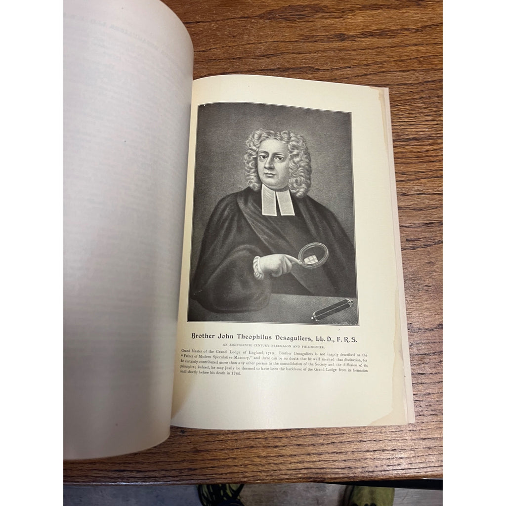 Antique Freemasonry Book "A Library of Freemasonry" 1911 - As-Is - Masonic