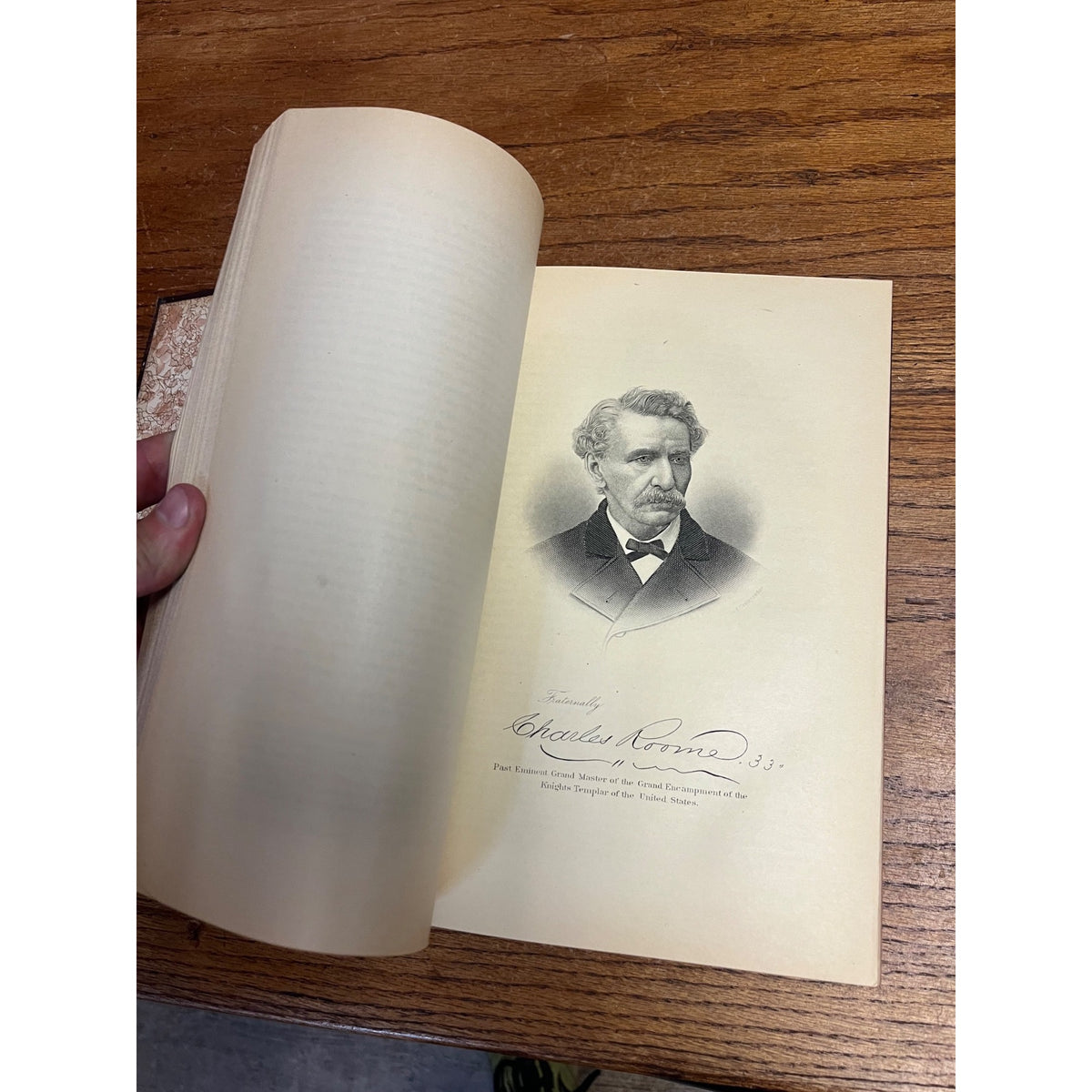 Antique Freemasonry Book "A Library of Freemasonry" 1911 - As-Is - Masonic
