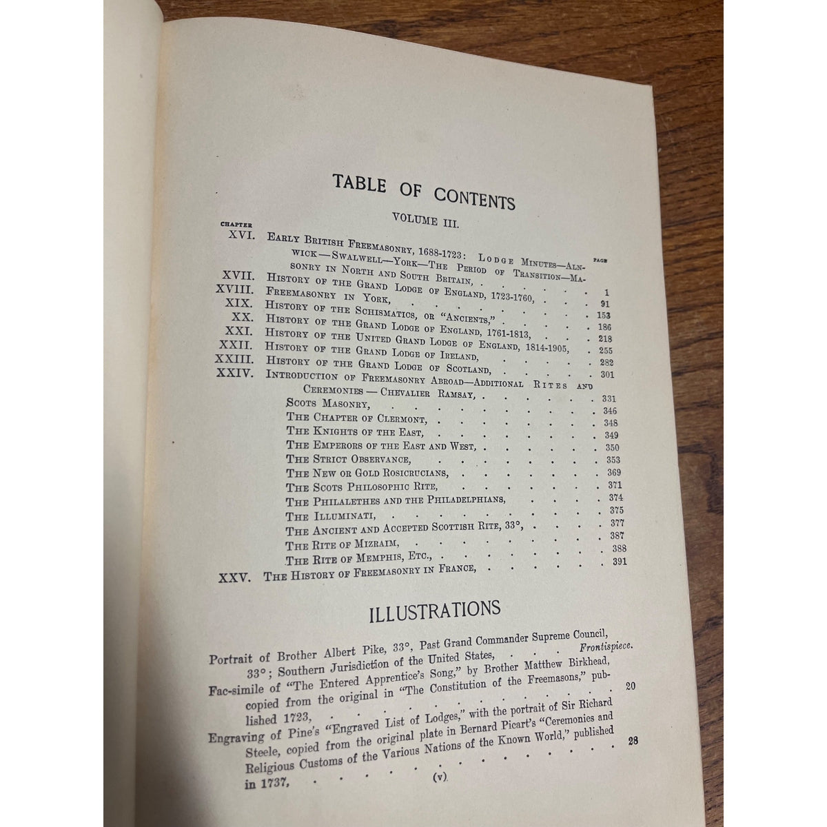 Antique Freemasonry Book "A Library of Freemasonry" 1911 - As-Is - Masonic