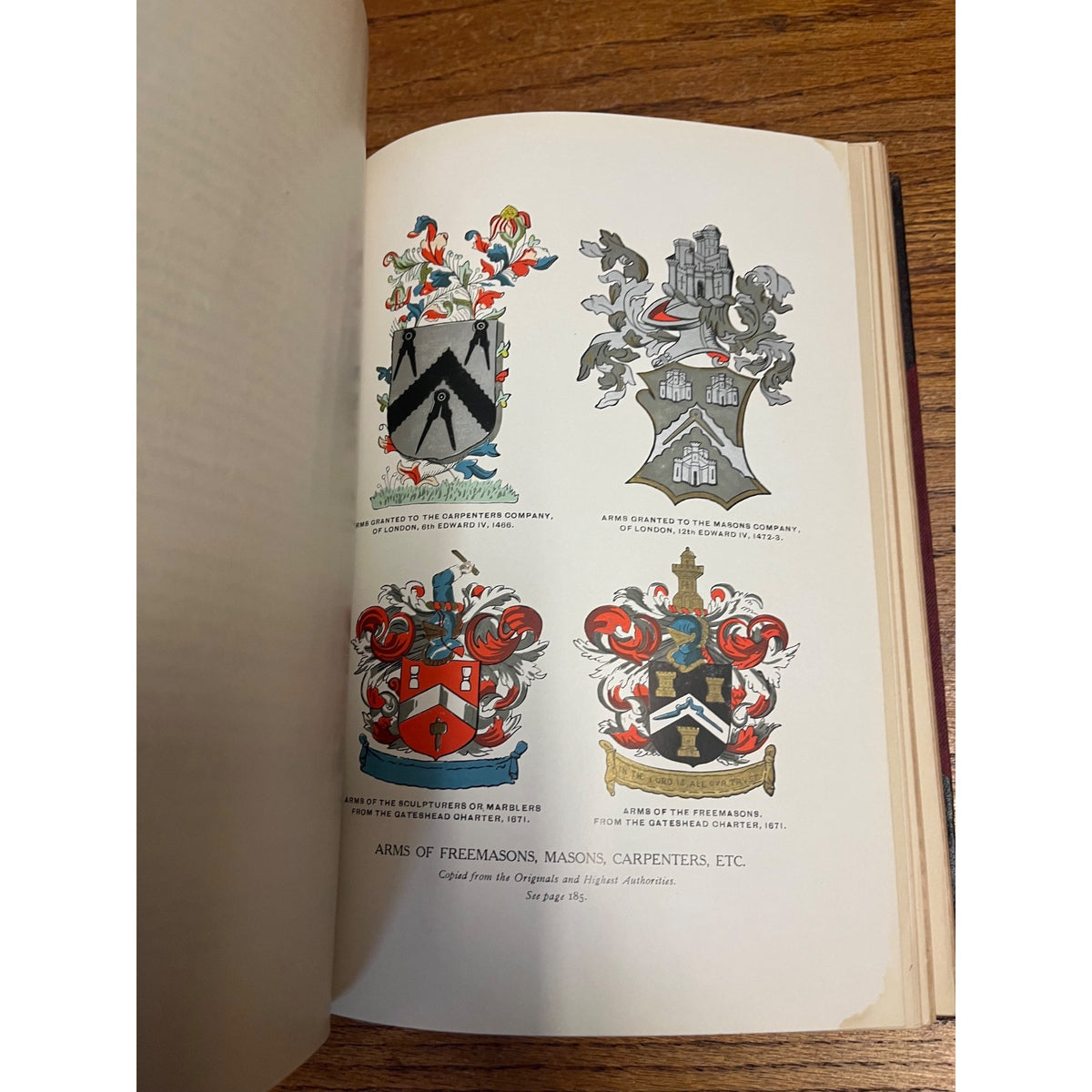 Antique Freemasonry Book "A Library of Freemasonry" 1911 - As-Is - Masonic