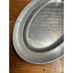 Vintage 1960s MCM Stainless Serving Oval Platter Meat Tray Gense Sweden Large 22