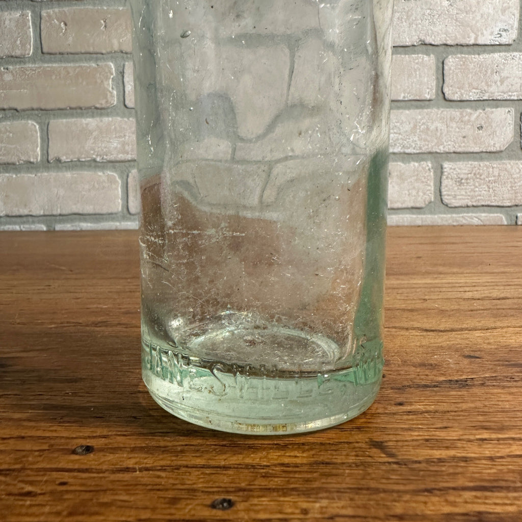 Pre-Prohibition Croak Brewing Co Beer Bottle Janesville Wis Wisconsin Crown Top