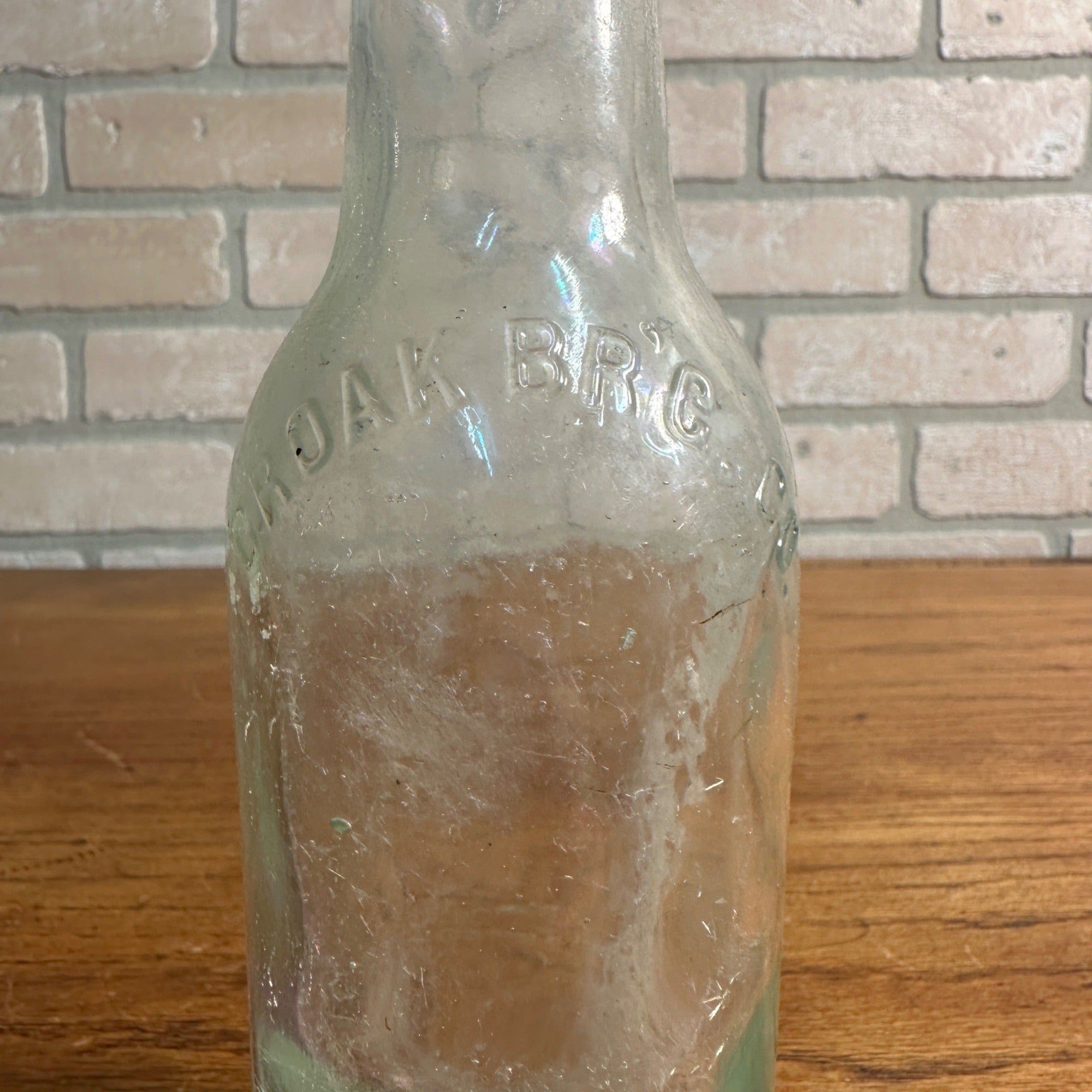 Pre-Prohibition Croak Brewing Co Beer Bottle Janesville Wis Wisconsin Crown Top