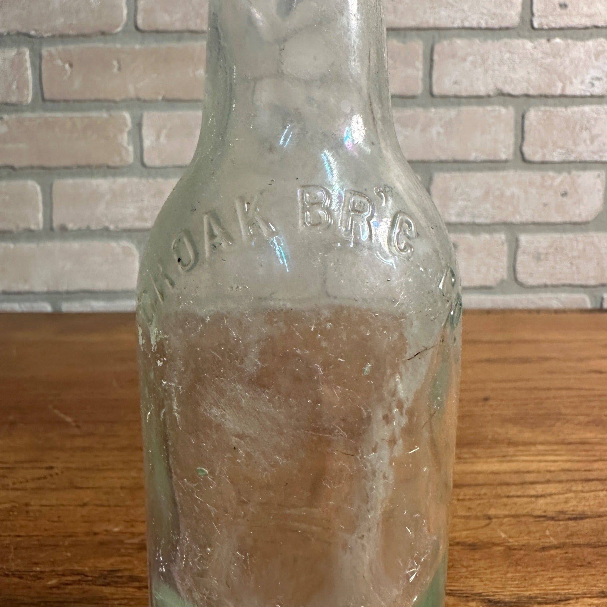 Pre-Prohibition Croak Brewing Co Beer Bottle Janesville Wis Wisconsin Crown Top