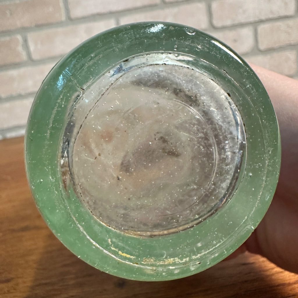 Pre-Prohibition Croak Brewing Co Beer Bottle Janesville Wis Wisconsin Crown Top