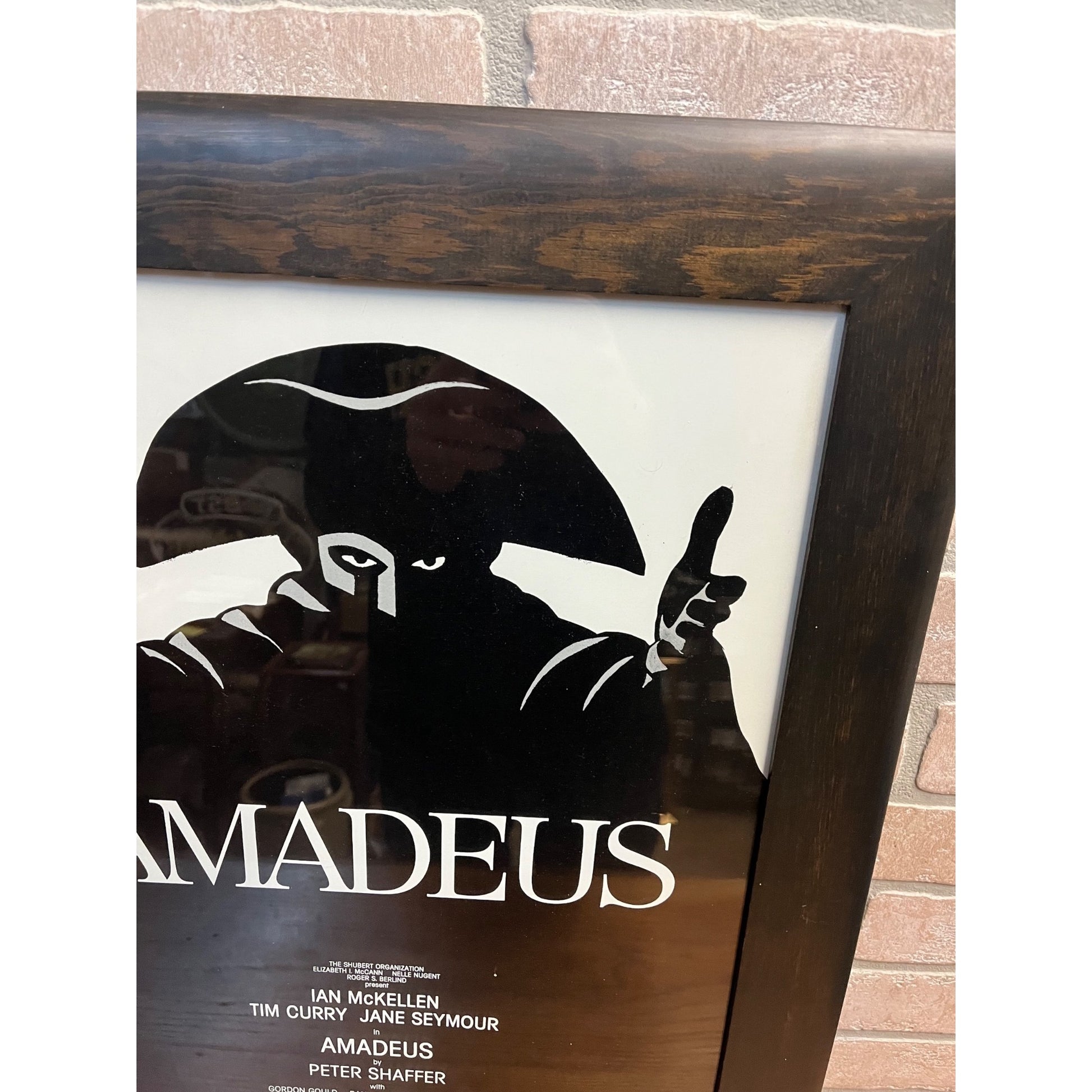 Amadeus Displate Metal Musical Poster 18" x 26" Broadhurst Theatre