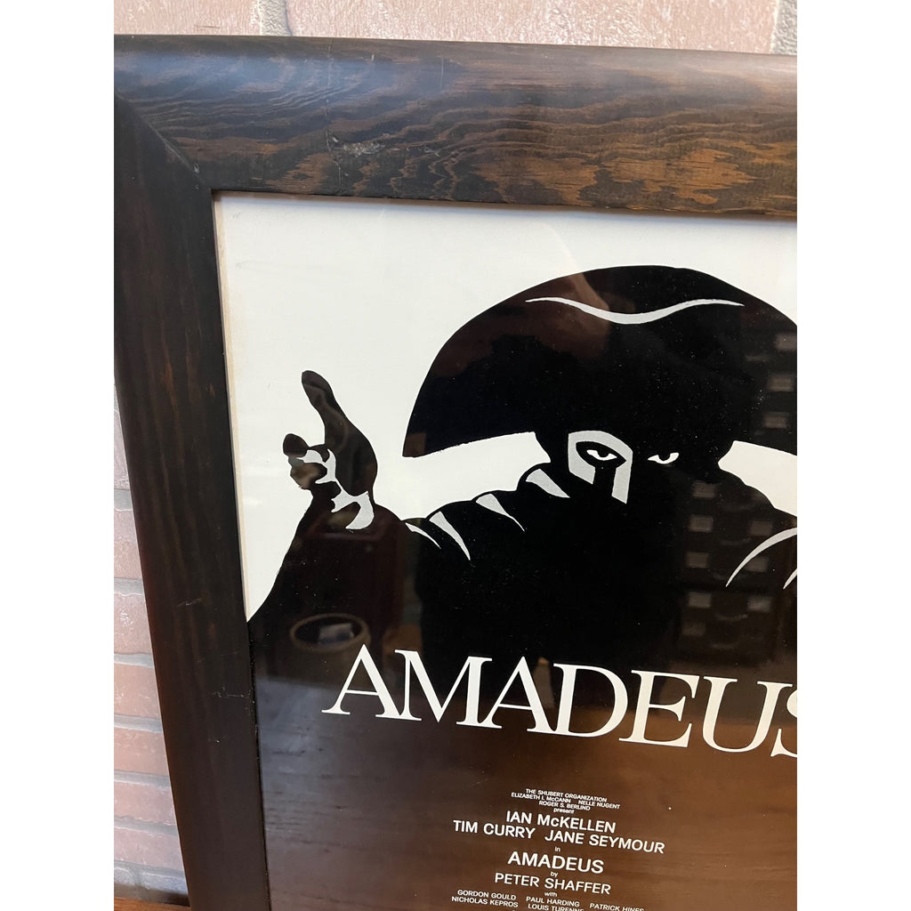 Amadeus Displate Metal Musical Poster 18" x 26" Broadhurst Theatre