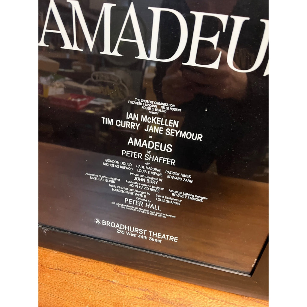Amadeus Displate Metal Musical Poster 18" x 26" Broadhurst Theatre