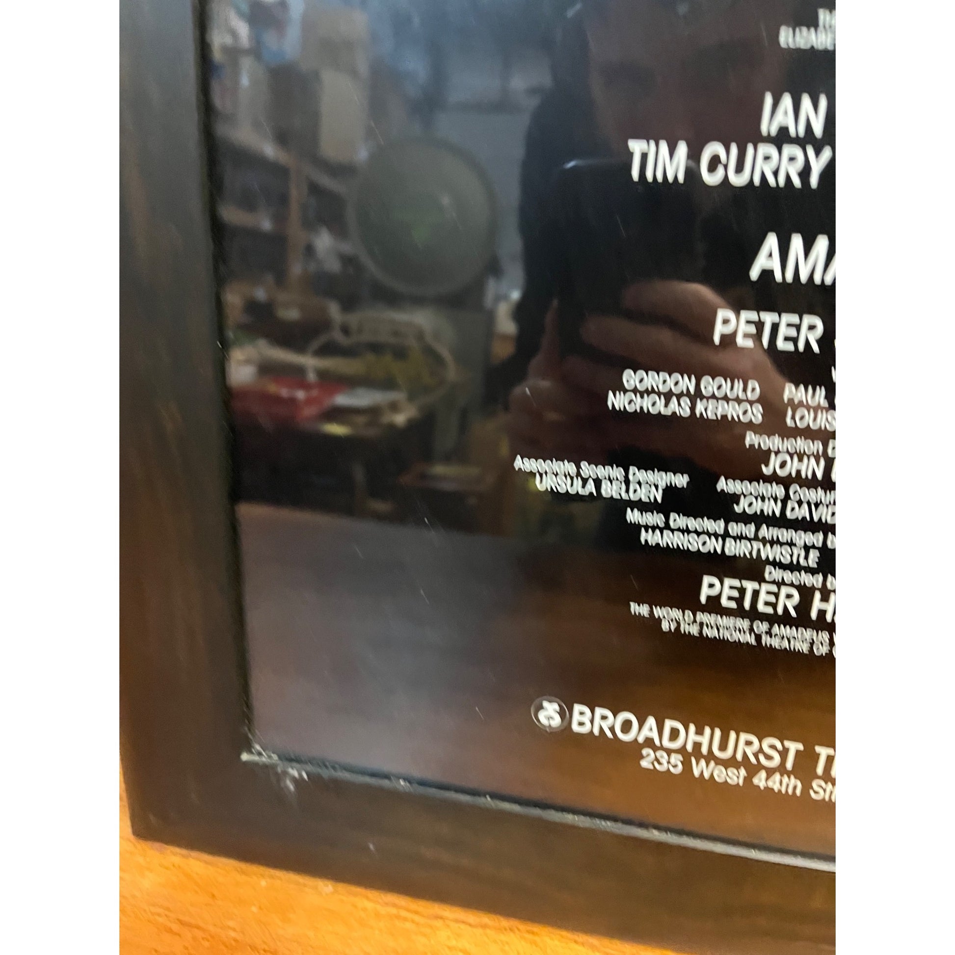 Amadeus Displate Metal Musical Poster 18" x 26" Broadhurst Theatre