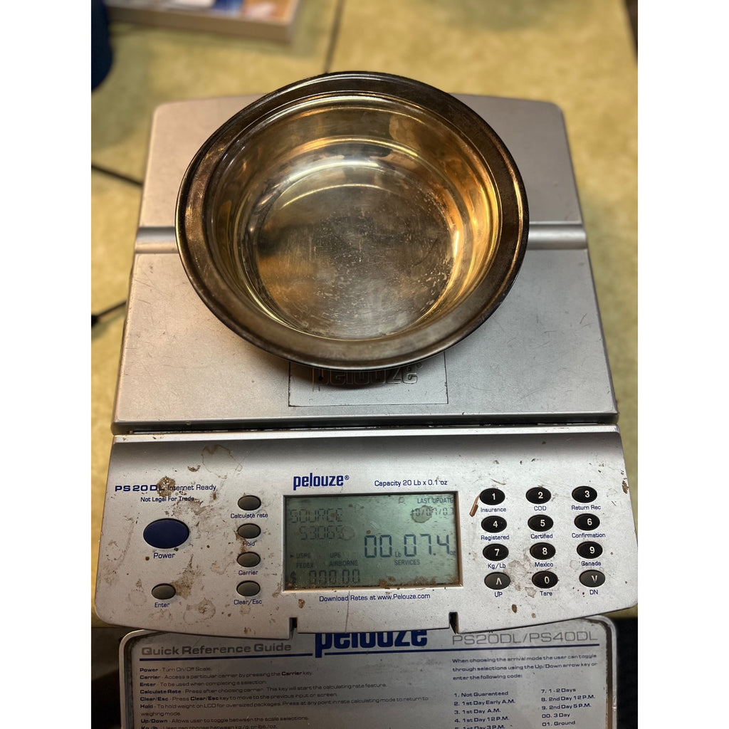 Birmingham 1927 Sterling Silver Lidded Sugar Bowl By Adie Bros - 331g