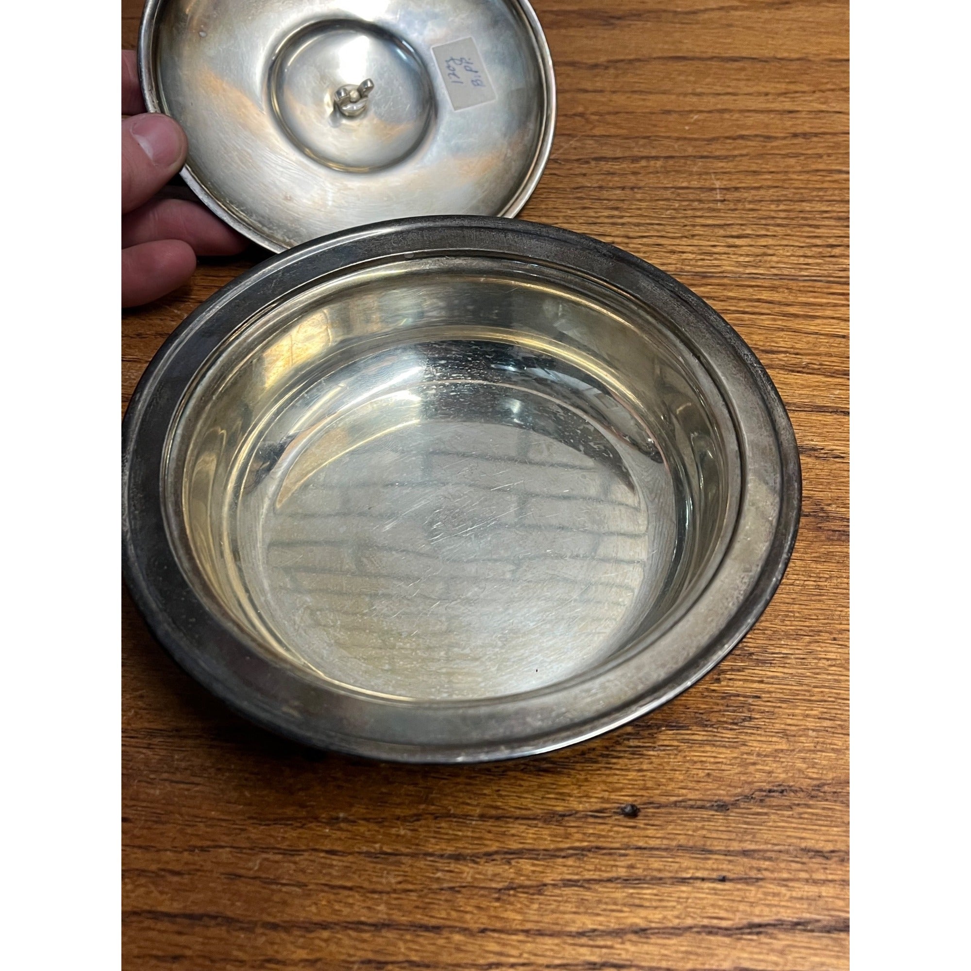 Birmingham 1927 Sterling Silver Lidded Sugar Bowl By Adie Bros - 331g