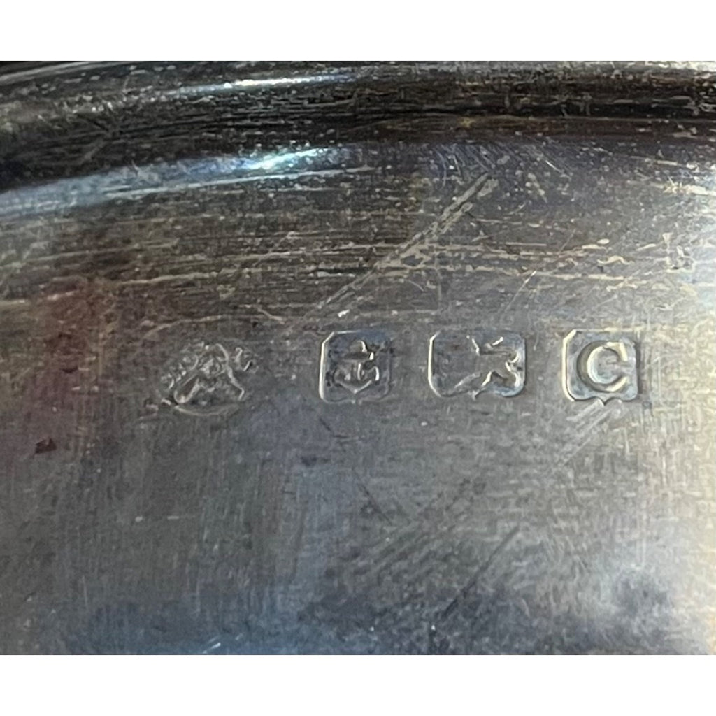 Birmingham 1927 Sterling Silver Lidded Sugar Bowl By Adie Bros - 331g