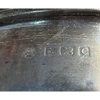 Birmingham 1927 Sterling Silver Lidded Sugar Bowl By Adie Bros - 331g