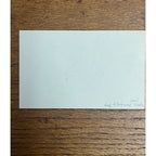 Andy Etchebarren Signed Autographed Cut Index Card Orioles Angels