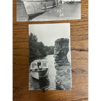 Wisconsin Dells RPPC Postcards Lot (3) Tour Boat Chimney Rock Wis WI 1950s