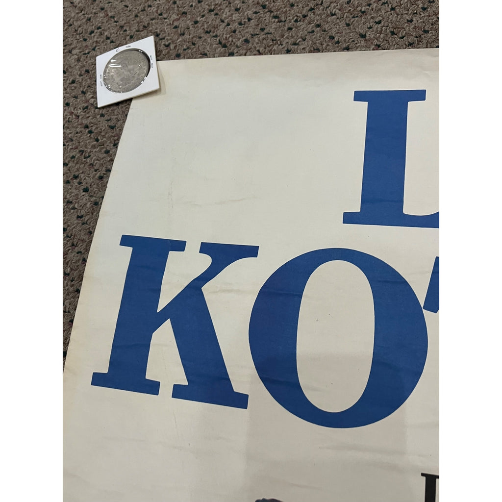 Vintage 1977 Leo Kottke Concert Promo Poster German Europe Tour Boblingen