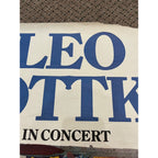 Vintage 1977 Leo Kottke Concert Promo Poster German Europe Tour Boblingen