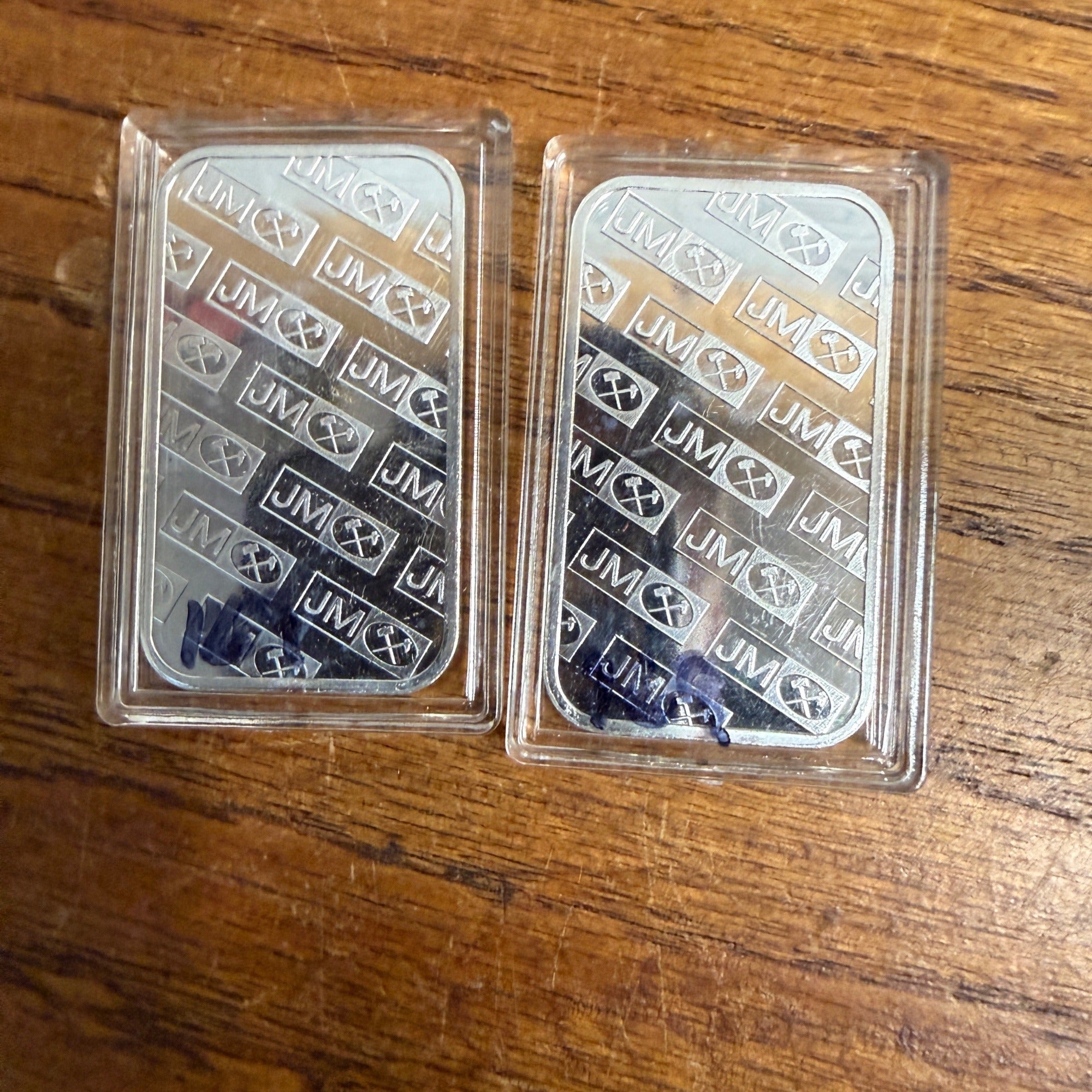 Johnson Matthey .999 Pure Silver Bullion Bar Random Selection