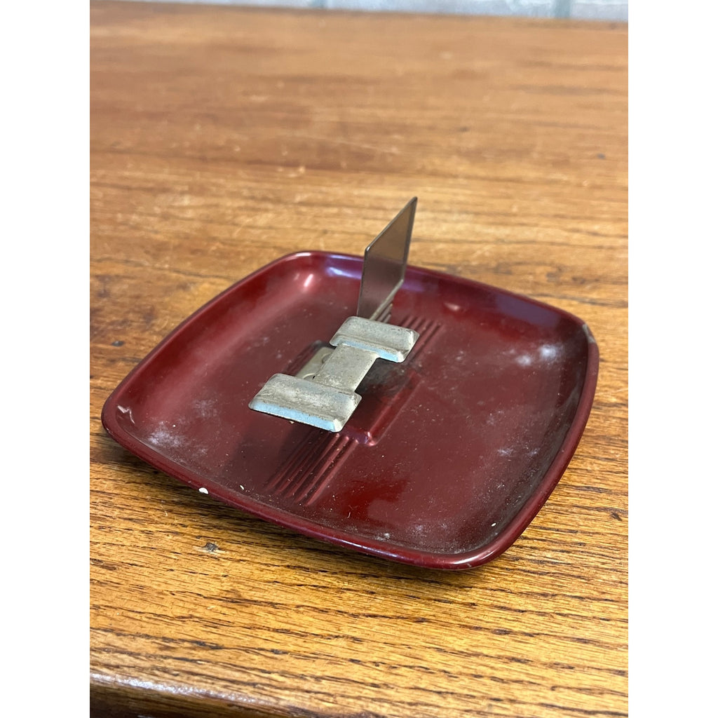 Vintage Rieder's Standard Service Station New Holstein Wis Ashtray Advertising