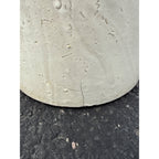 5 Gallon Western White Glazed Stoneware Crock Maple Leaf