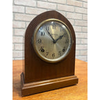 Antique Ingraham Clock 1897 Elton Beehive Steeple Shape 8-Day
