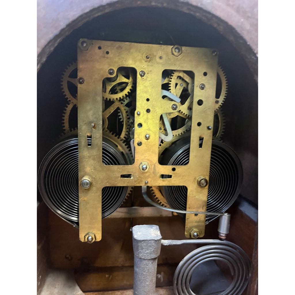 Antique Ingraham Clock 1897 Elton Beehive Steeple Shape 8-Day