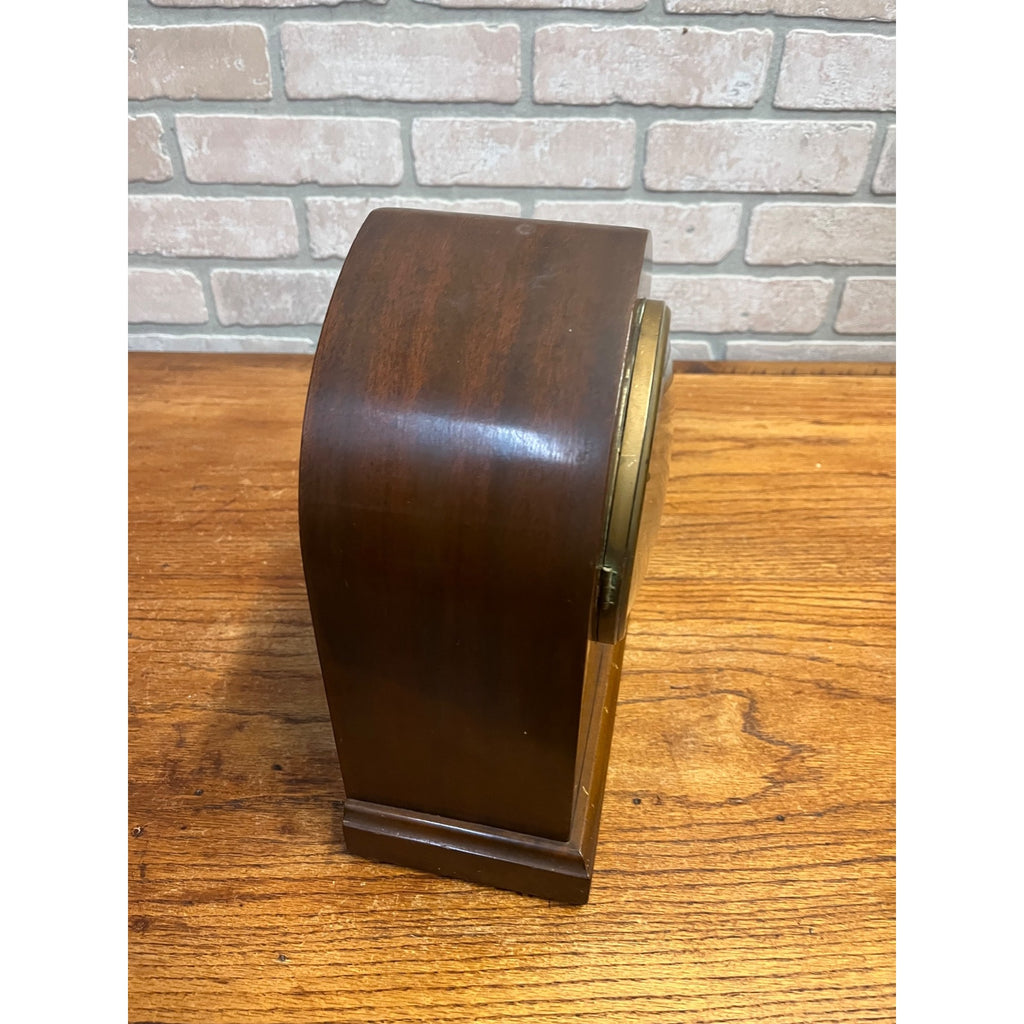 Antique Ingraham Clock 1897 Elton Beehive Steeple Shape 8-Day