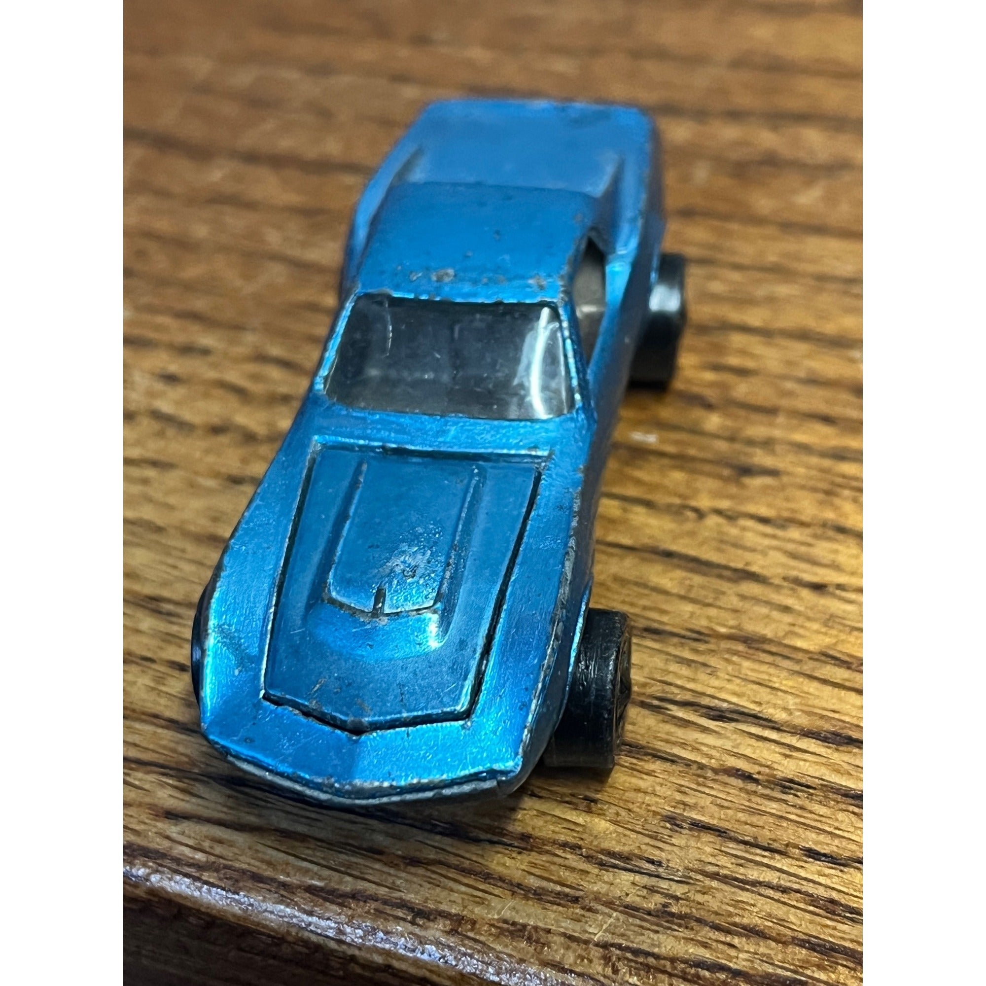 Vintage Hot Wheels Redline 1968 Light ICY Blue Custom Corvette US -- Excellent