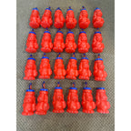 Vintage 1970s-80s Slush Puppy Dog Plastic Cups Lot (24) Retro Souvenir w/ Straws