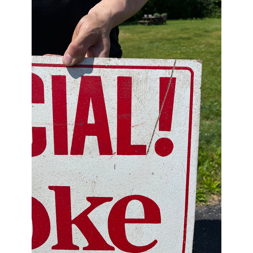 Vintage 1980s Coca-Cola Coke Sprite Fanta Flavors Advertising Store Display Sign