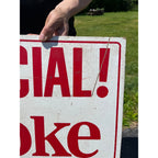Vintage 1980s Coca-Cola Coke Sprite Fanta Flavors Advertising Store Display Sign