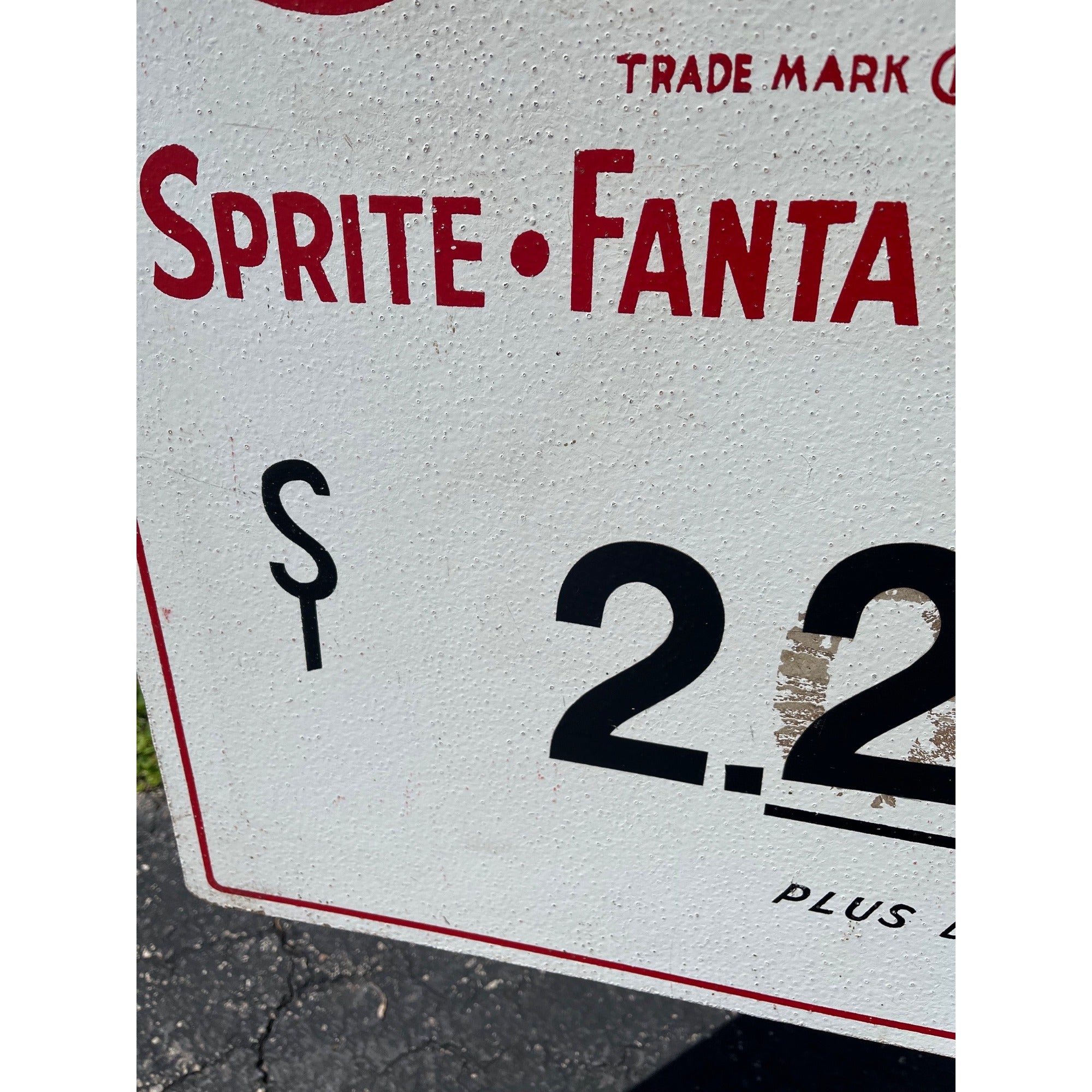 Vintage 1980s Coca-Cola Coke Sprite Fanta Flavors Advertising Store Display Sign