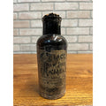 RARE Antique 1880s Old Black Crow Stove Polish Milwaukee, Wis Amber Bottle Label