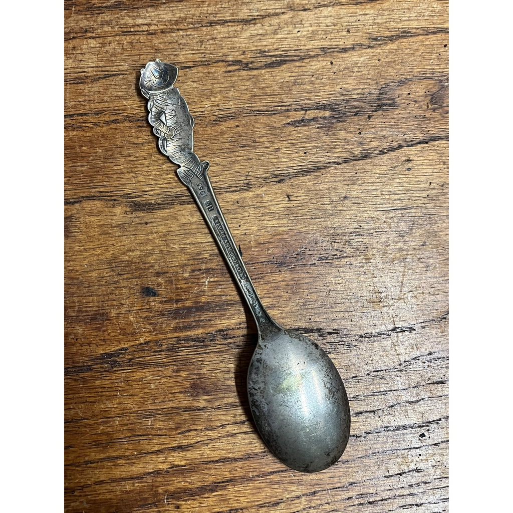 Vintage 1965 Silverplate Tony The Tiger Spoon FROSTED FLAKES Old Company Plate
