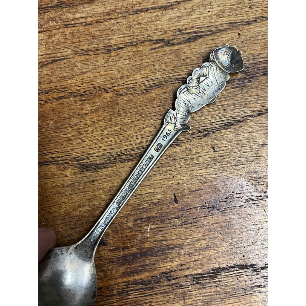 Vintage 1965 Silverplate Tony The Tiger Spoon FROSTED FLAKES Old Company Plate