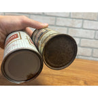Vintage Braumeister Beer Milwaukee Wis Lot (2) Flat Top Cans - Fair Cond.