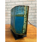 Vintage Helmscene TV Television Lamp Scenic Light Picture Mid-Century Lake Cabin