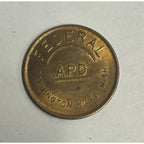 FEDERAL APD FARMINGTON HILLS, MICH GOOD FOR PARKING ONLY TOKEN