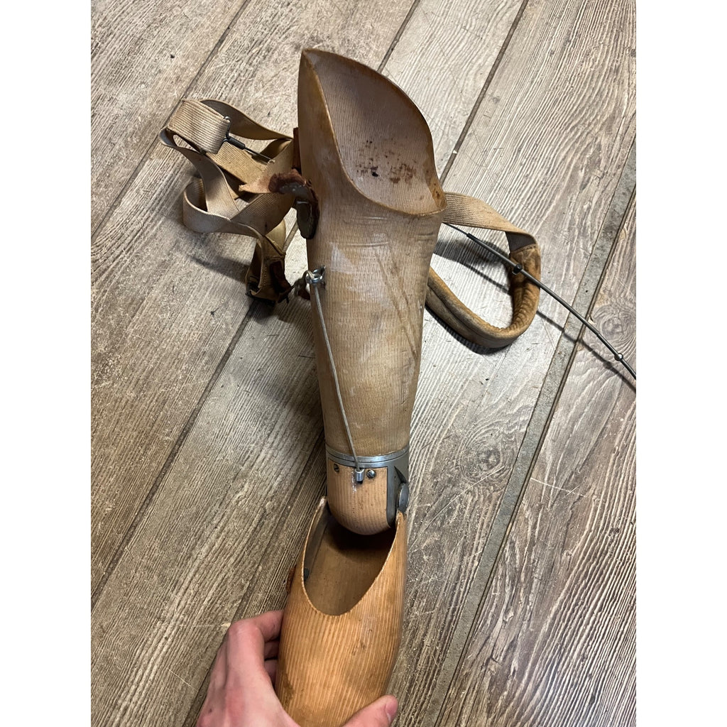Vintage Dorrance Prosthetic Arm Hook Hand & Harness Adult Medical Oddity