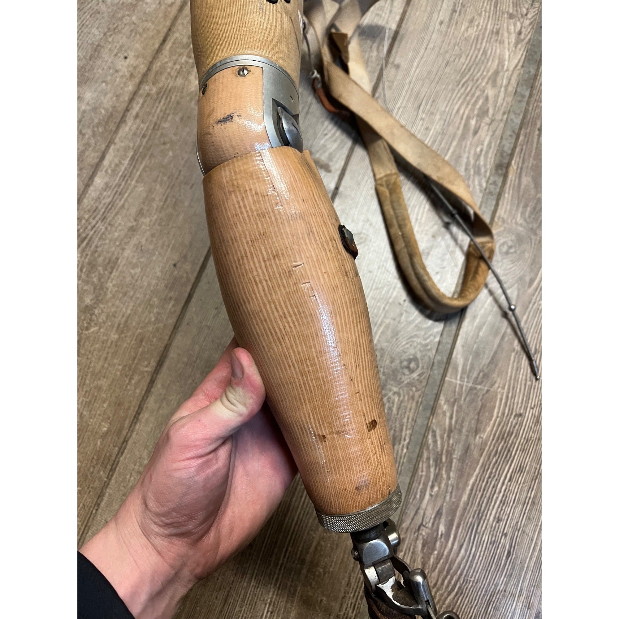Vintage Dorrance Prosthetic Arm Hook Hand & Harness Adult Medical Oddity