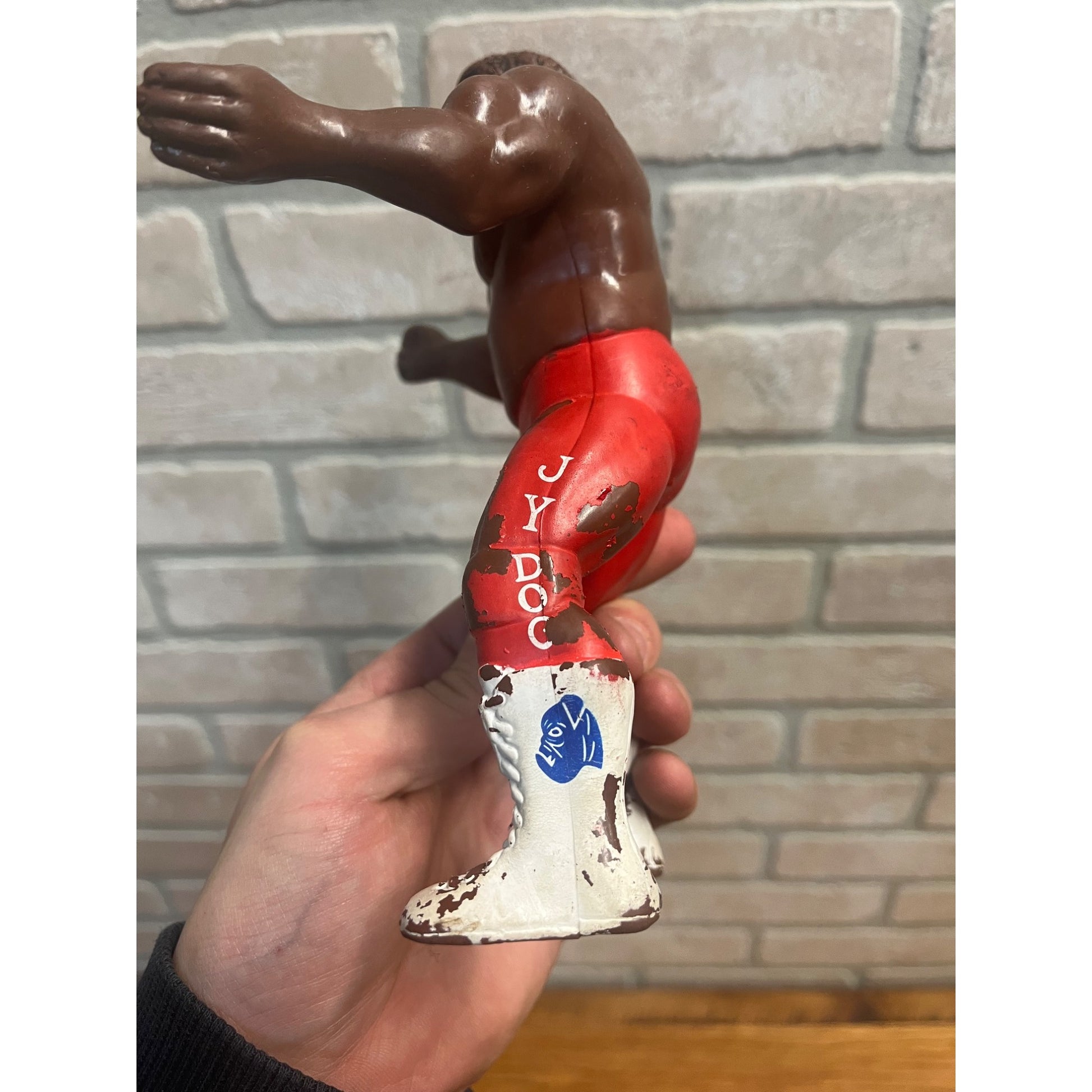 Vintage 1984 LJN Titan Sports Junkyard Dog WWF WWE Wrestling Wrestler Figure 8"